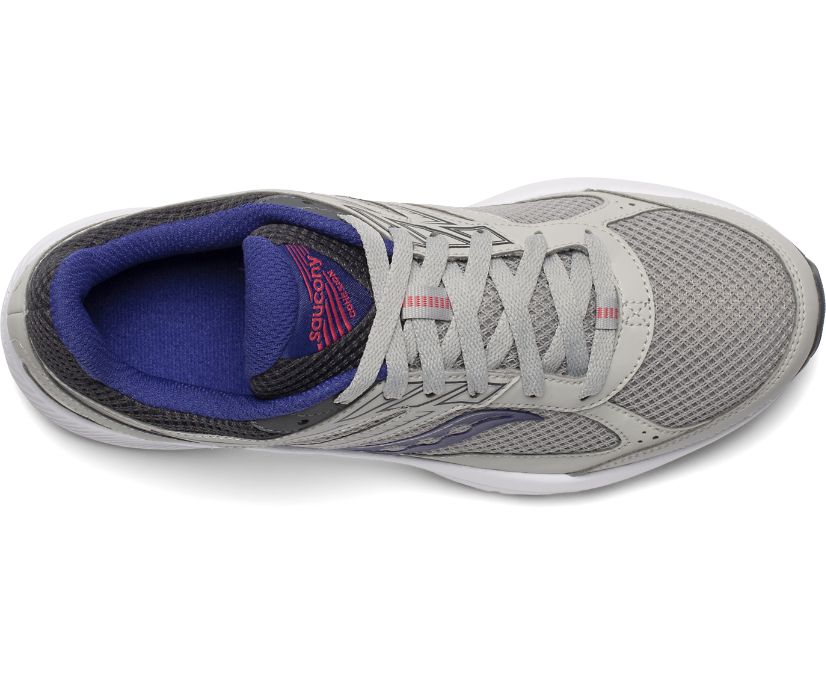 Saucony Cohesion 14 Women's Running Shoes Grey / Purple | AU 095JPQJ